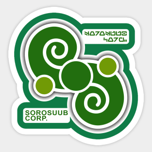 SoroSuub Corporation Sticker